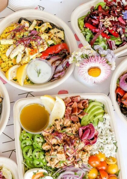 healthy catering portfolio